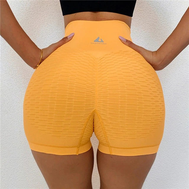 Seamless High Waisted Workout Shorts